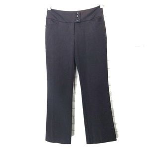 Ann taylor gray petite curvy trousers size 0P